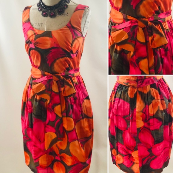 Laundry By Shelli Segal Color Splash 💦 Dress - Picture 6 of 10